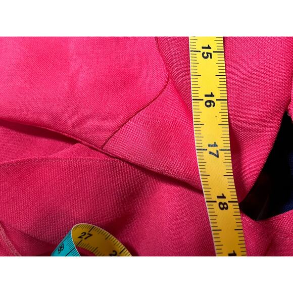 Badgley Mischka Coral Cold Shoulder Mini Dress 6 - Picture 8 of 14